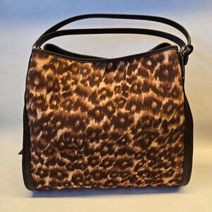 COACH 32410 Madison Ocelot Phoebe Shoulder Bag Handbag New w/o tag